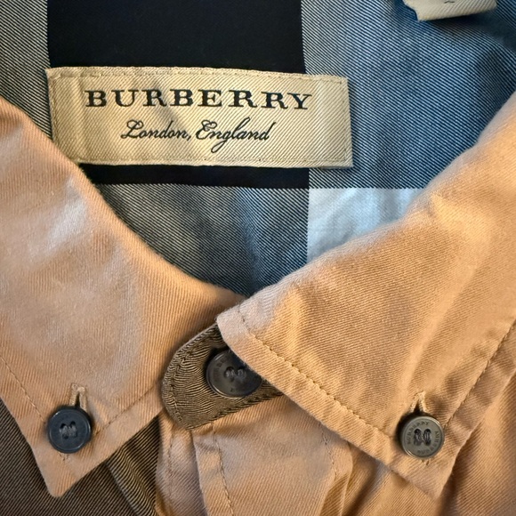 Burberry Men's Checkered Shirt - Multicolor - Picture 3 of 4